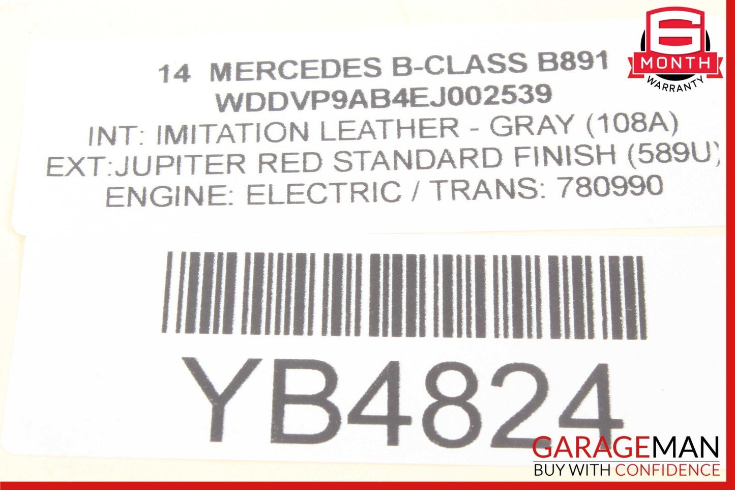 14-15 Mercedes B-Class W242 W246 Speedometer Instrument Cluster OEM