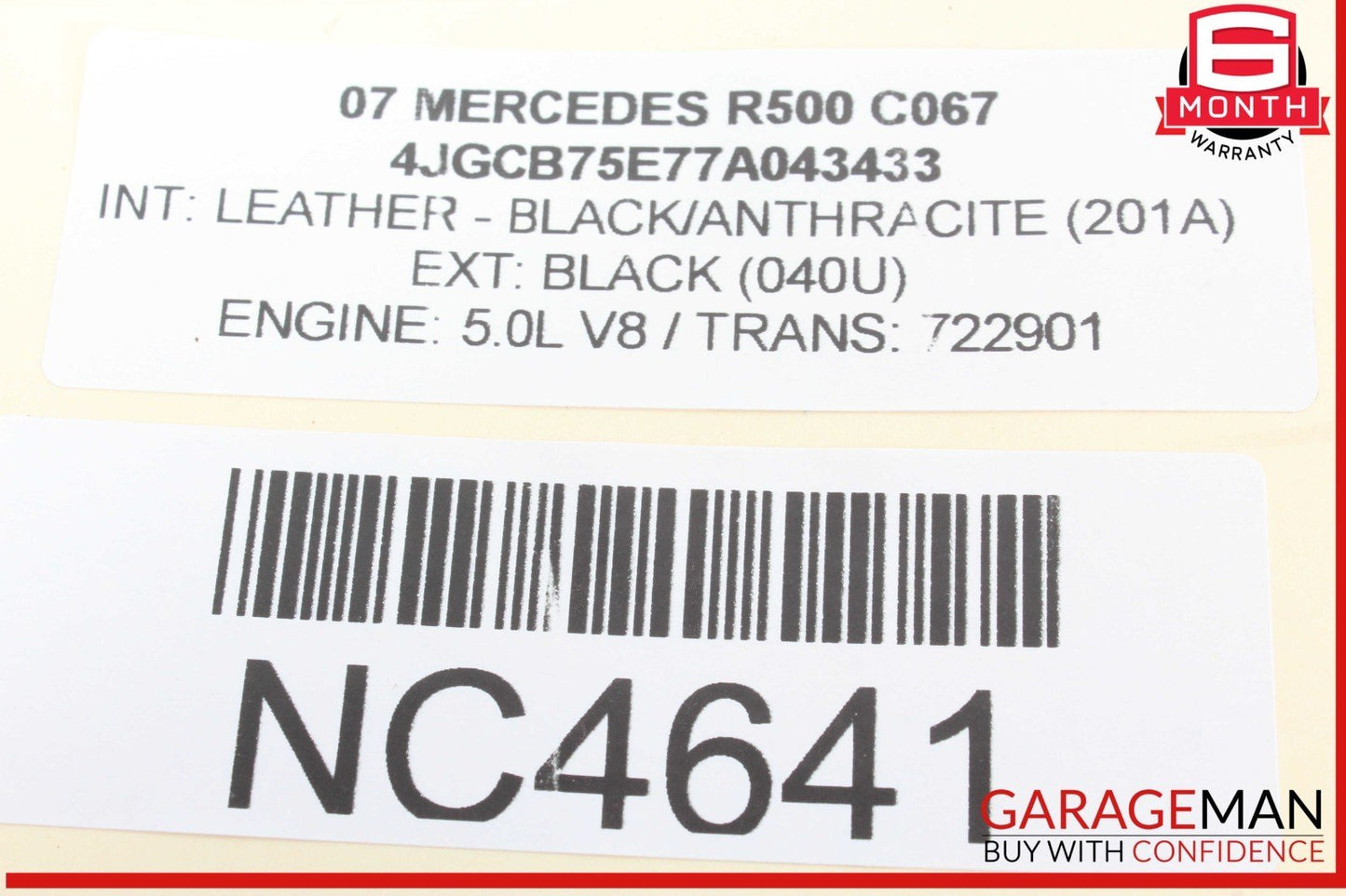 06-07 Mercedes W251 R500 R350 Instrument Cluster Speedometer 2515408047 OEM