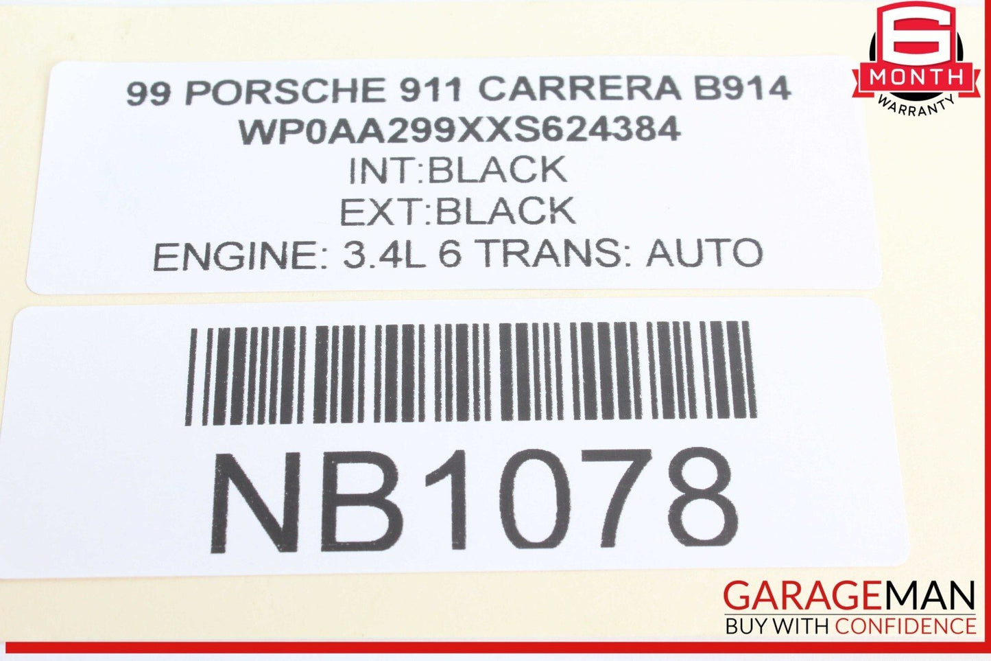 97-04 Porsche Carrera 911 996 Boxster 986 Left Radiator A/C Condenser Fan Assy