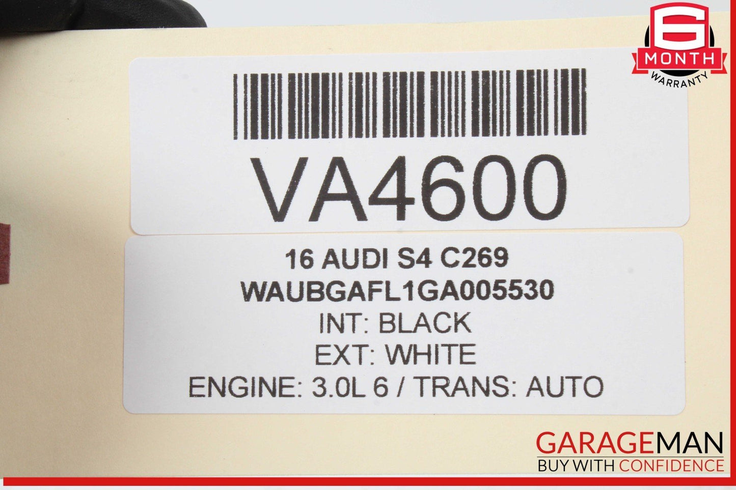 09-16 Audi S4 A4 Rear Right Passenger Side CV Axle Shaft 8K0501202 OEM