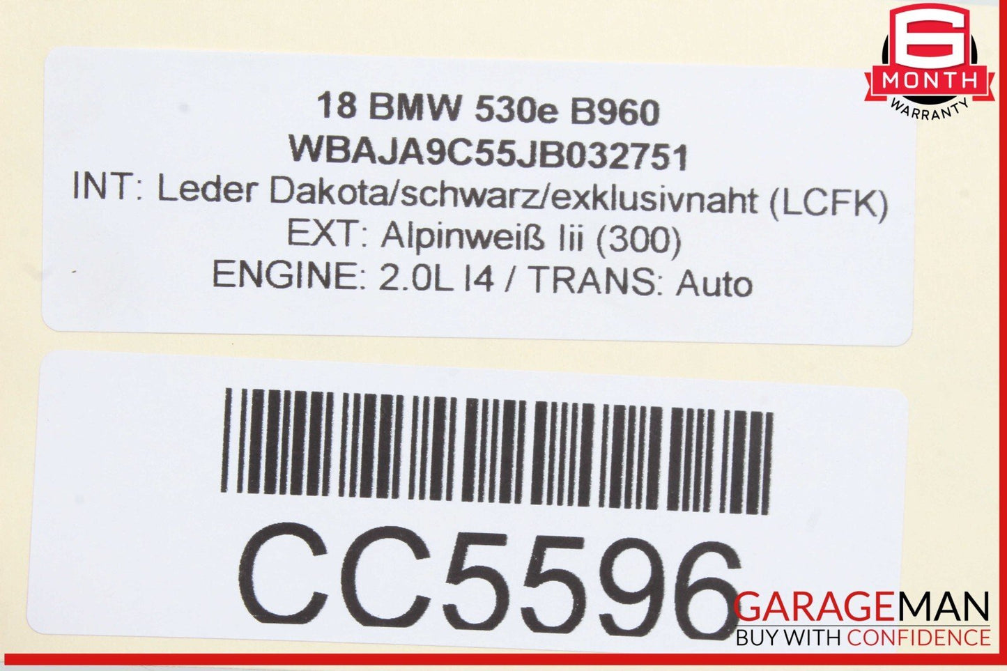 18-23 BMW 530e 330E X3 Hybrid Engine Motor Turbocharged Assembly OEM 137K