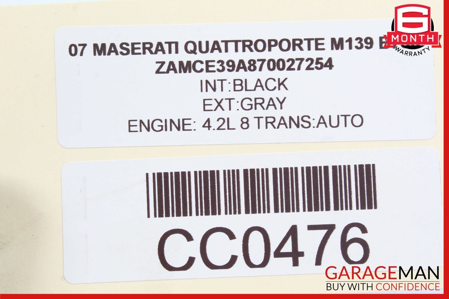 03-13 Maserati Quattroporte S M139 Front Left Side Seat Control Module OEM
