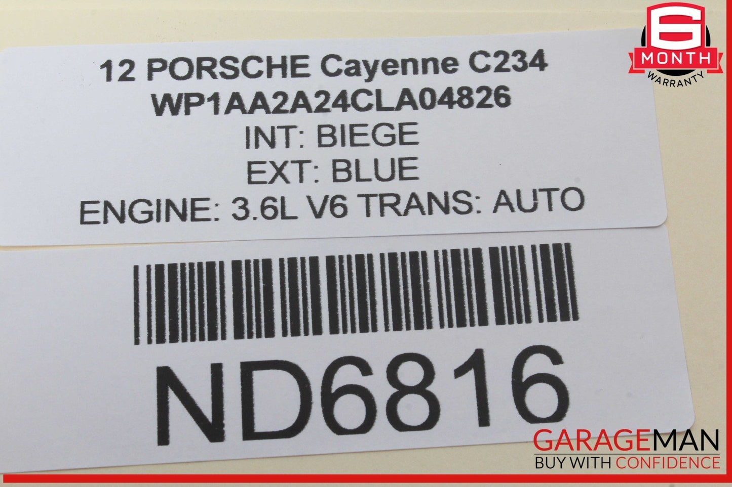 11-12 Porsche Cayenne 958 Instrument Cluster Guage Speedometer 7P5920900AL OEM