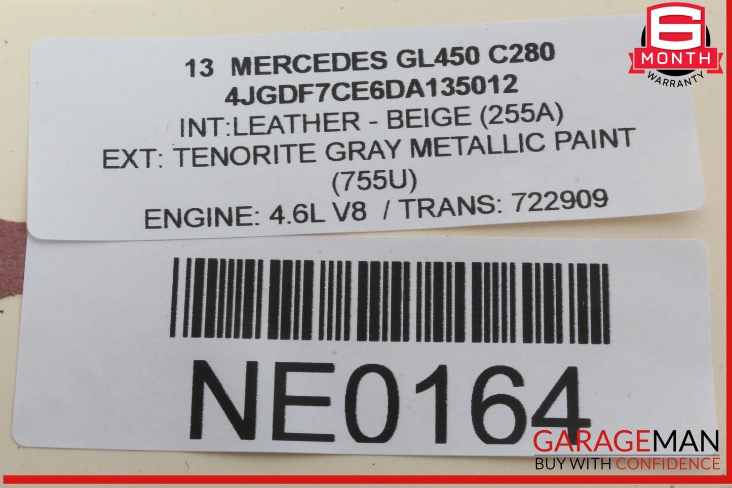 12-19 Mercedes X166 GL450 ML400 Front SAM Control Module Unit 1669001708 OEM