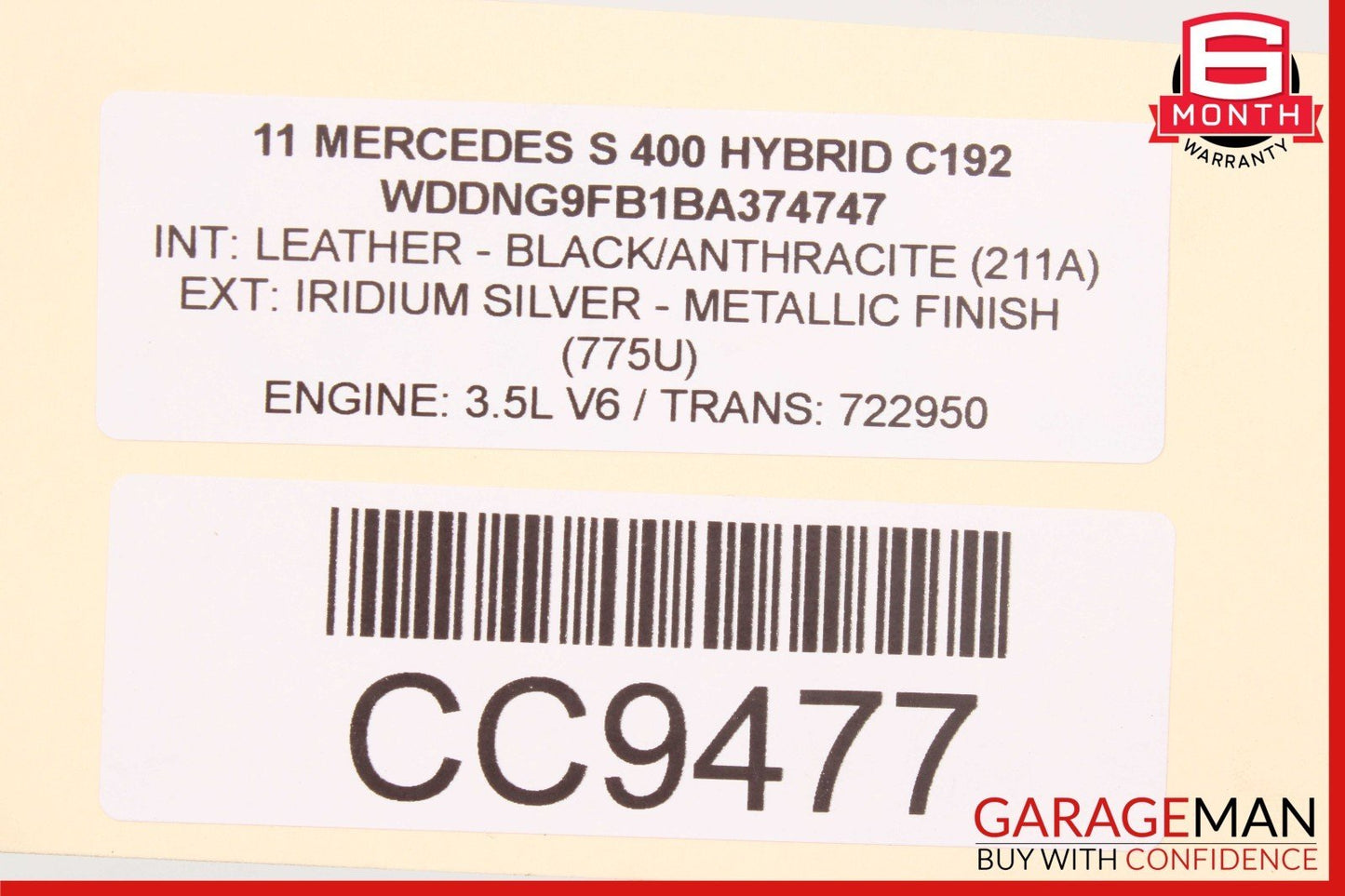 10-13 Mercedes W221 S400 S63 AMG RWD Power Steering Rack and Pinion Assembly OEM