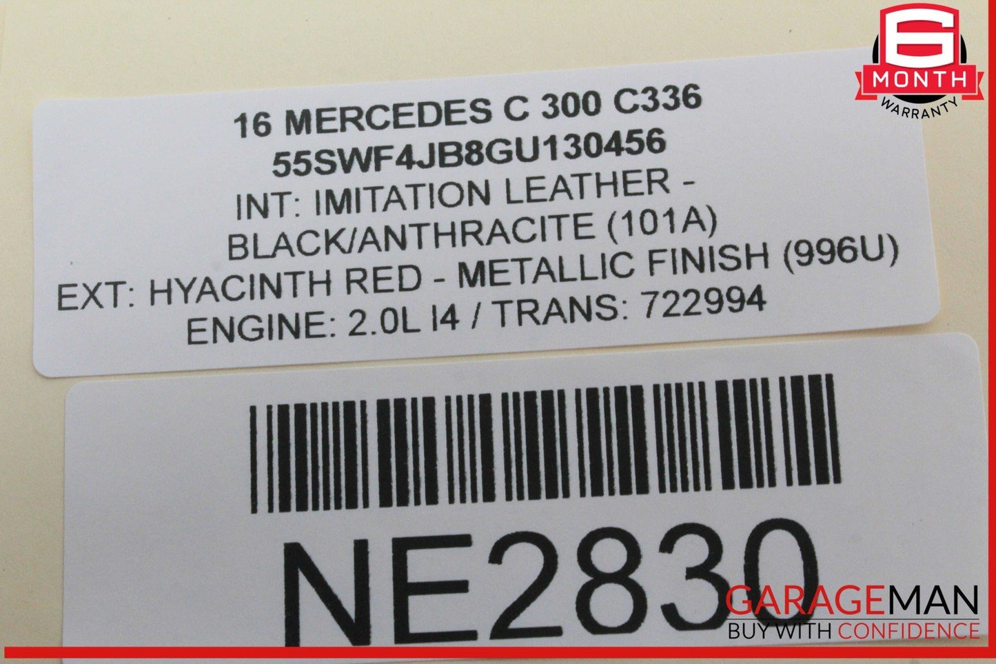15-20 Mercedes W205 C300 GLC43 C63 AMG SAM Signal Lamp Control Module OEM