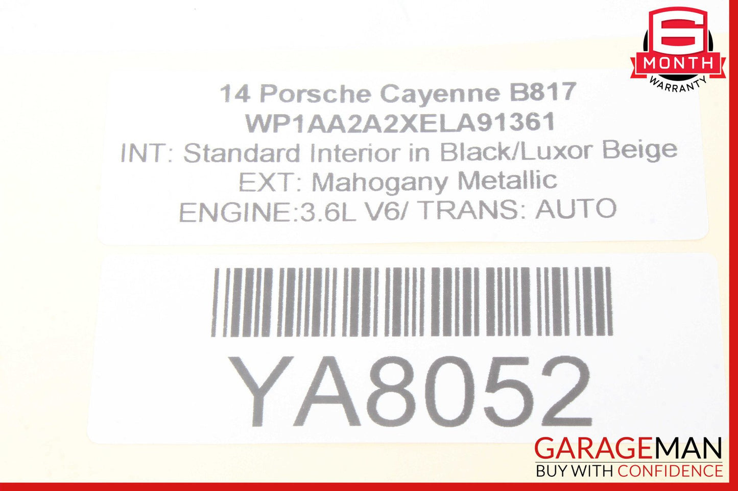 11-18 Porsche Cayenne 958 Center Dash Speaker Cover Trim 7P5858189A OEM