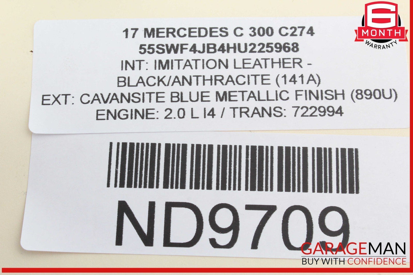 15-20 Mercedes W205 C300 C350e C400 A/C AC Heater Climate Control Switch OEM