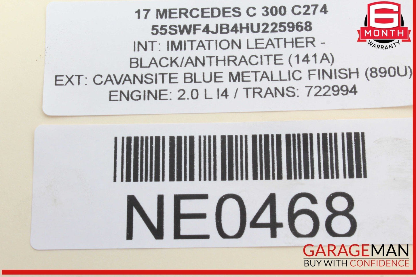 15-20 Mercedes W205 C300 C400 C350e Rear Right Side Spindle Knuckle Hub OEM
