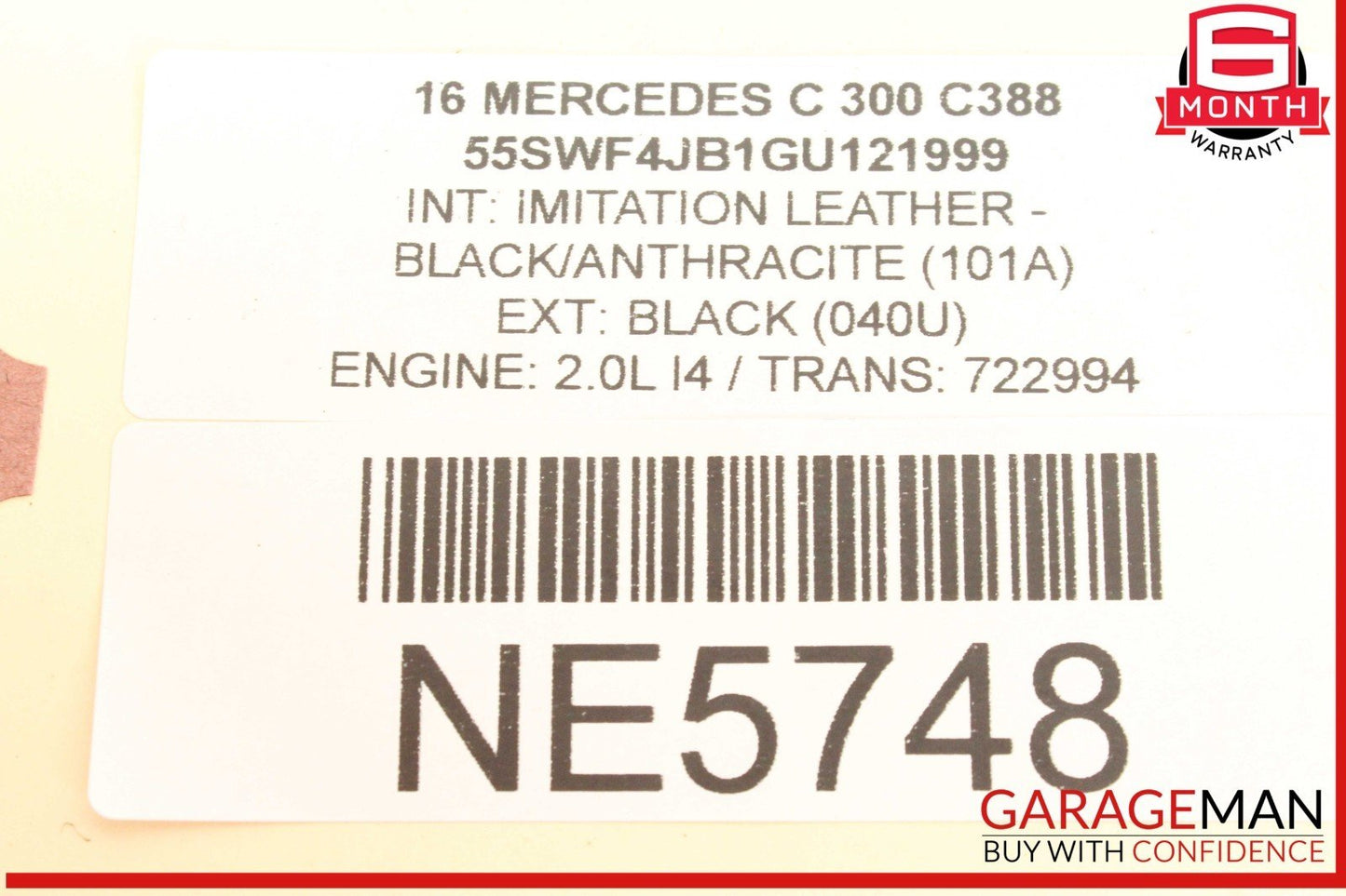 15-20 Mercedes W205 C300 C350e C400 A/C AC Heater Climate Control Switch OEM