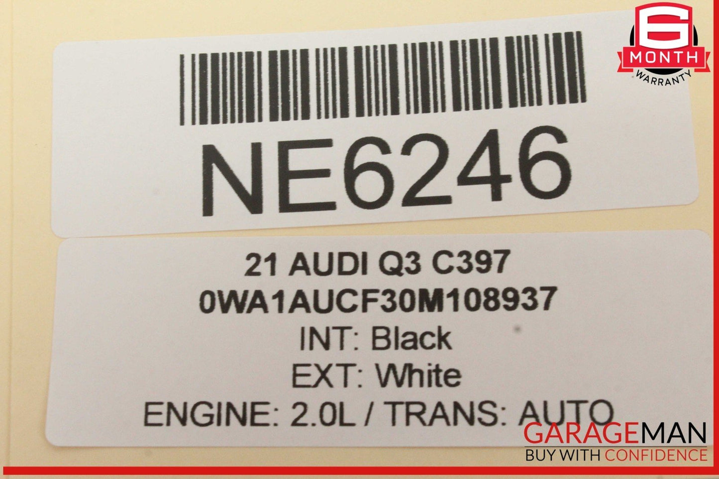 19-24 Audi Q3 Rear Subwoofer Sub Woofer Audio Speaker Bass Box 83A035382 OEM
