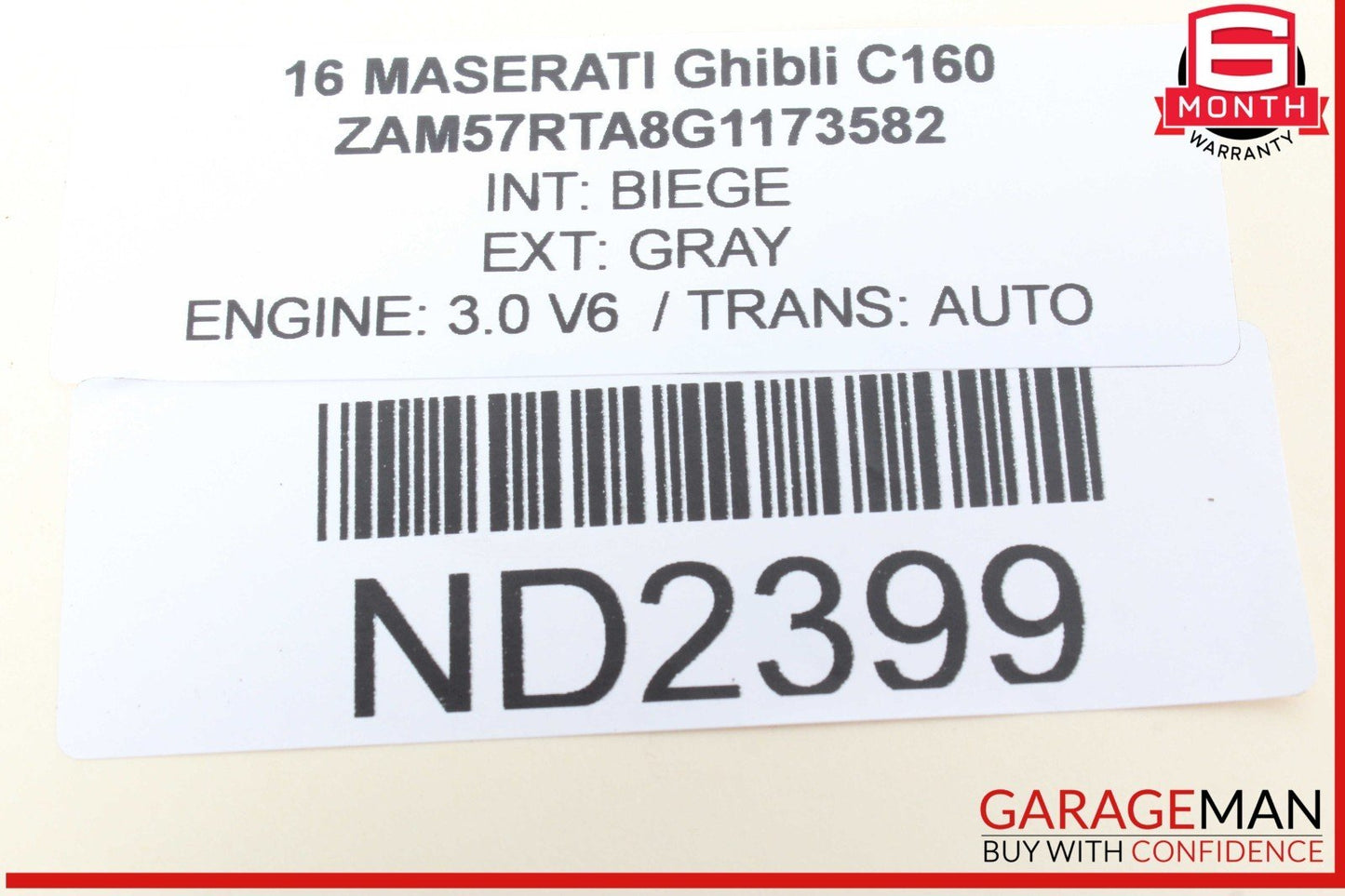 14-24 Maserati Ghibli Quattroporte Levante Right Turbocharger Manifold OEM
