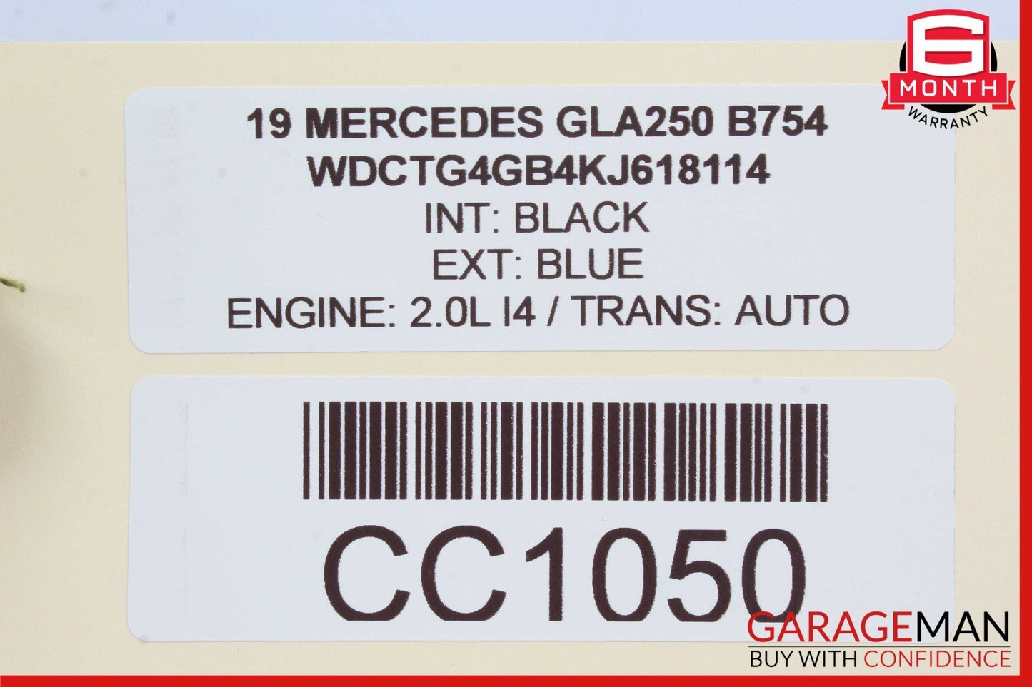14-20 Mercedes W117 CLA250 GLA250 Steering Wheel w/ Paddle Shifters Assy