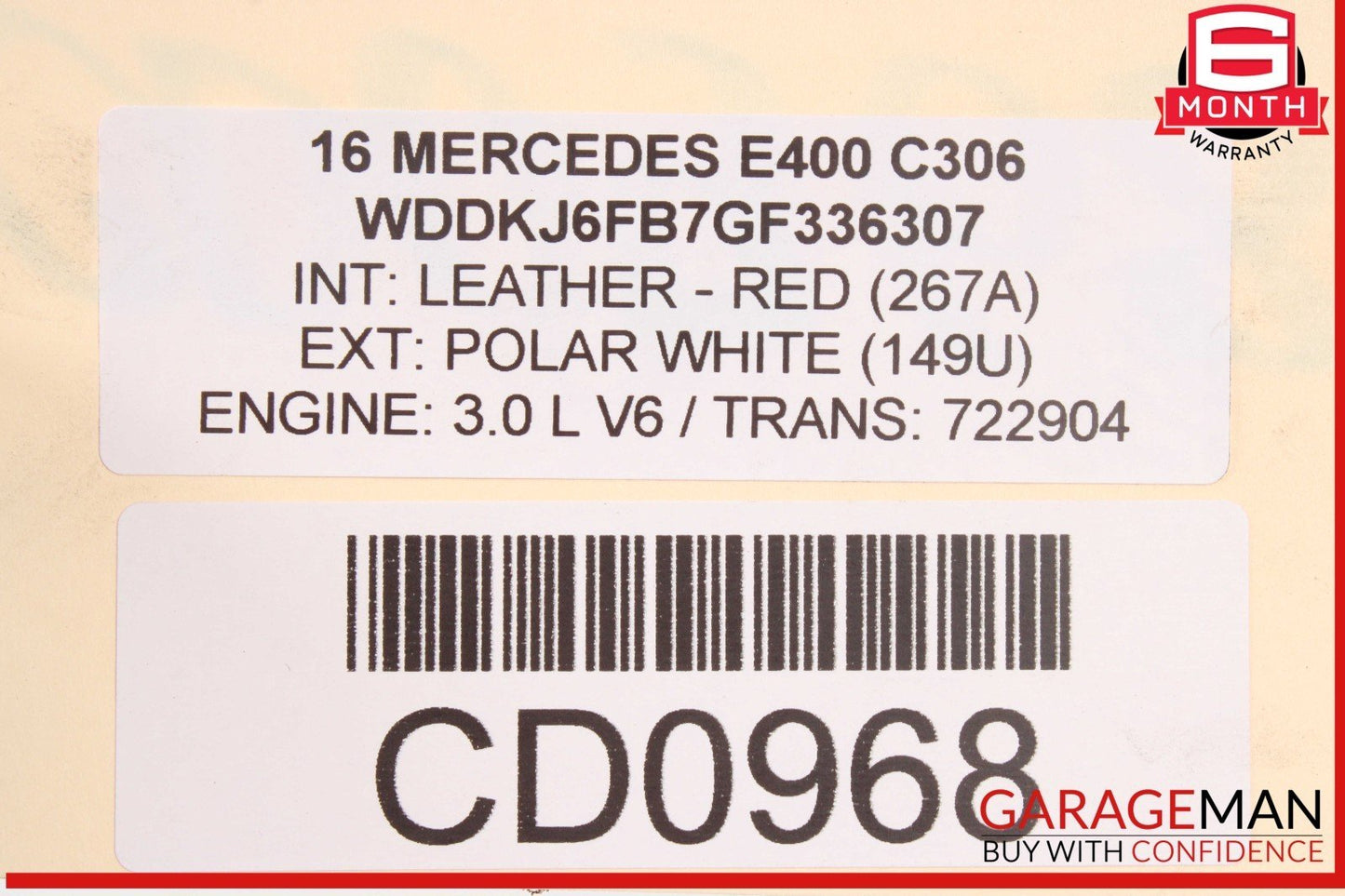 14-17 Mercedes W207 E400 E550 Coupe AMG Sport Rear Bumper Lower Cover Panel OEM