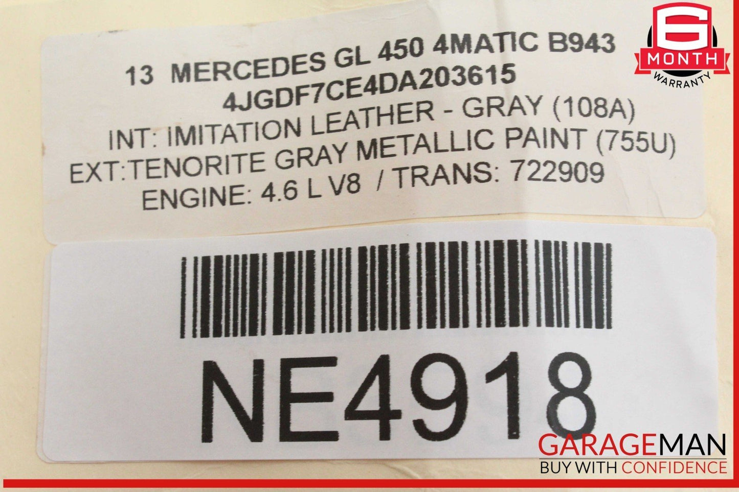 12-19 Mercedes X166 GL450 Front Right Side Seat Adjustment Switch w/ Trim OEM