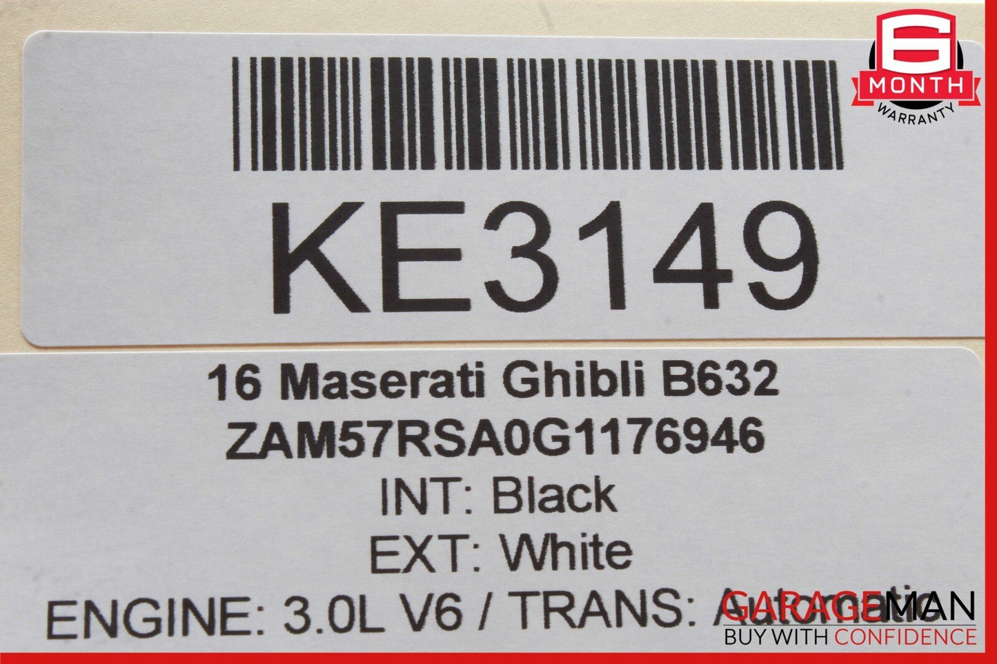 14-17 Maserati Ghibli Front Right Passenger Side Dash A/C AC Air Vent Trim Panel
