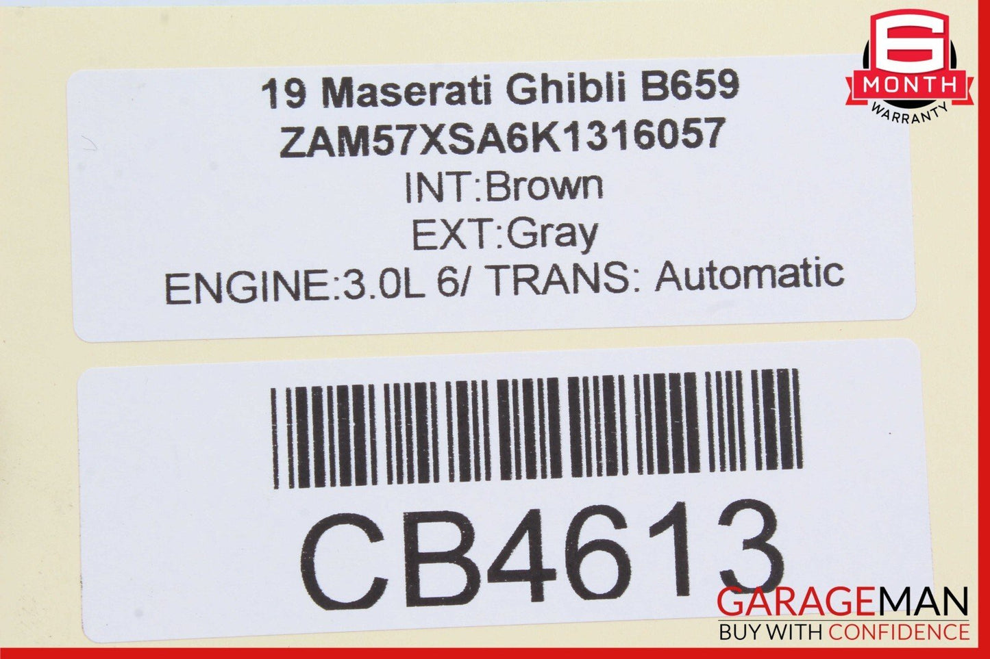 14-19 Maserati Ghibli M157 Rear Right / Left Side Door Audio Sound Speaker OEM