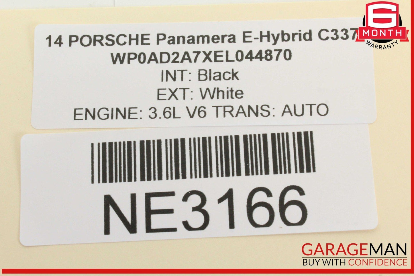 10-16 Porsche Panamera 970 E-Hybrid Front Left or Rear Right Window Motor OEM
