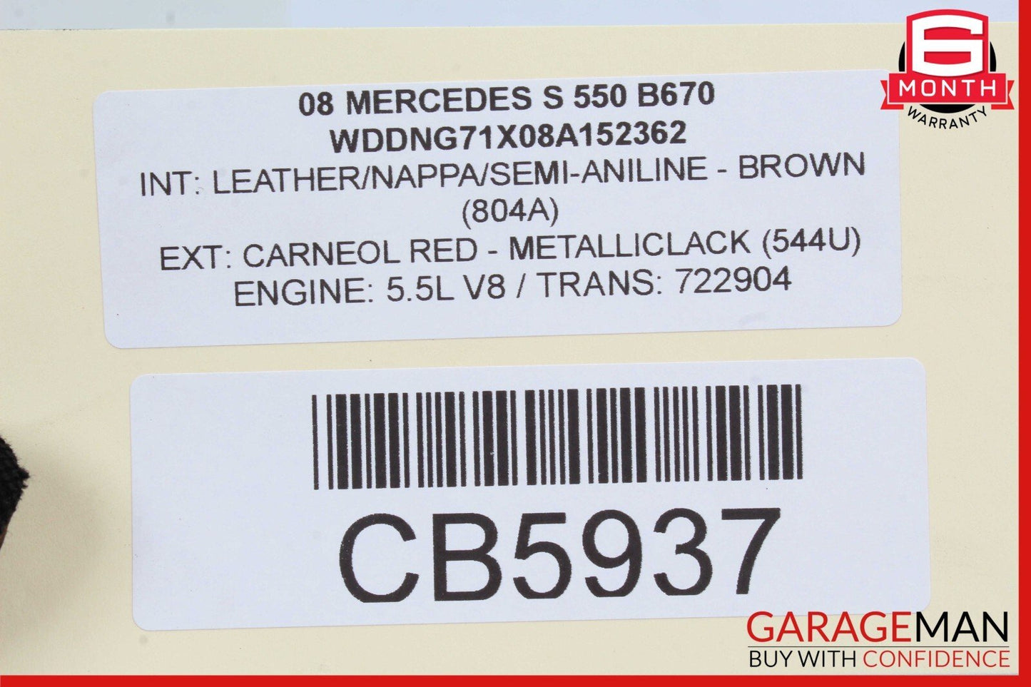 07-14 Mercedes W216 CL550 S550 Headlight Windshield Washer Tank Reservoir Assy