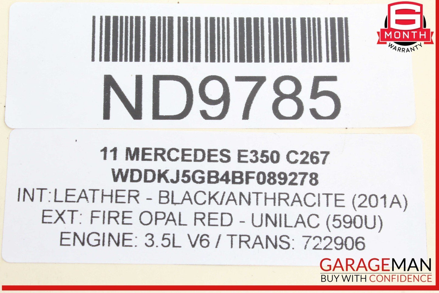 08-20 Mercedes W212 E350 C250 Front Right Wheel Spindle Knuckle Hub Bearing OEM
