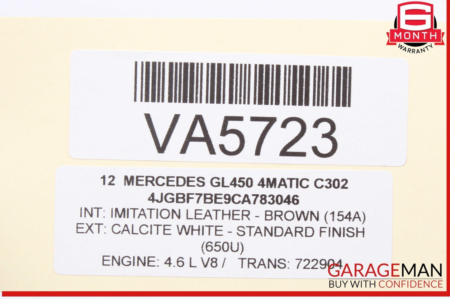 07-11 Mercedes X164 GL450 4MATIC Ignition Coil Spark Plug Set of 8 0001502780