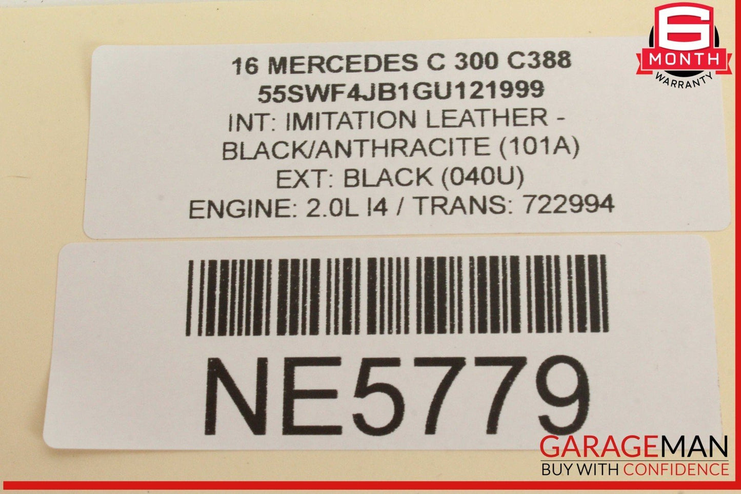 15-20 Mercedes W205 C300 C350e Front Right Side Door Window Regulator Motor OEM