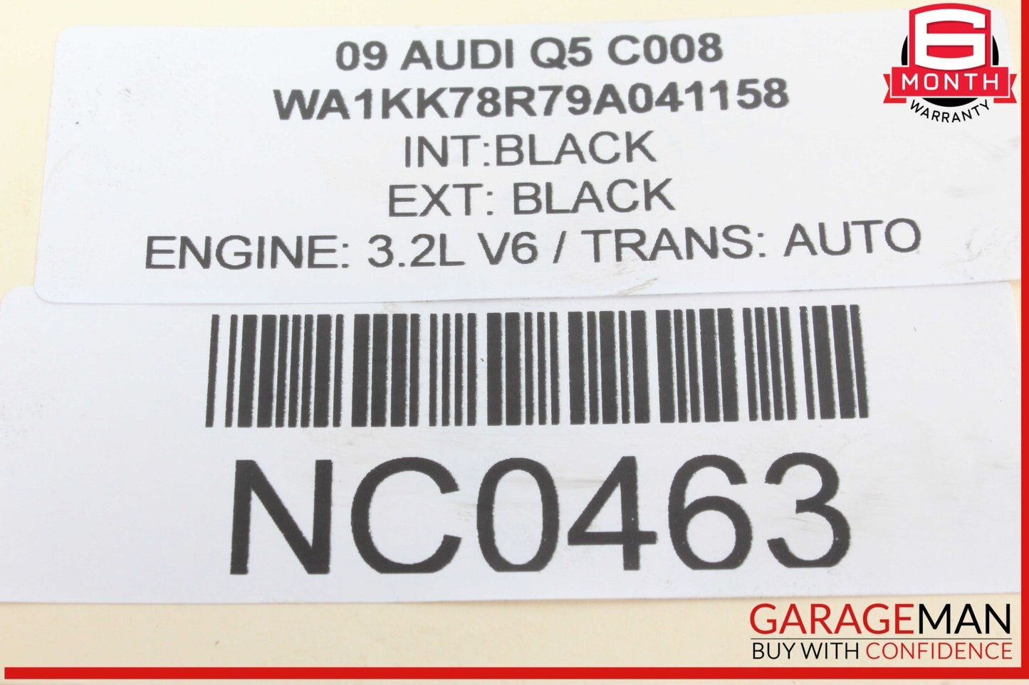 09-17 Audi Q5 Right Engine Cylinder Head Camshaft Cam Shaft Cover 06E103286 OEM