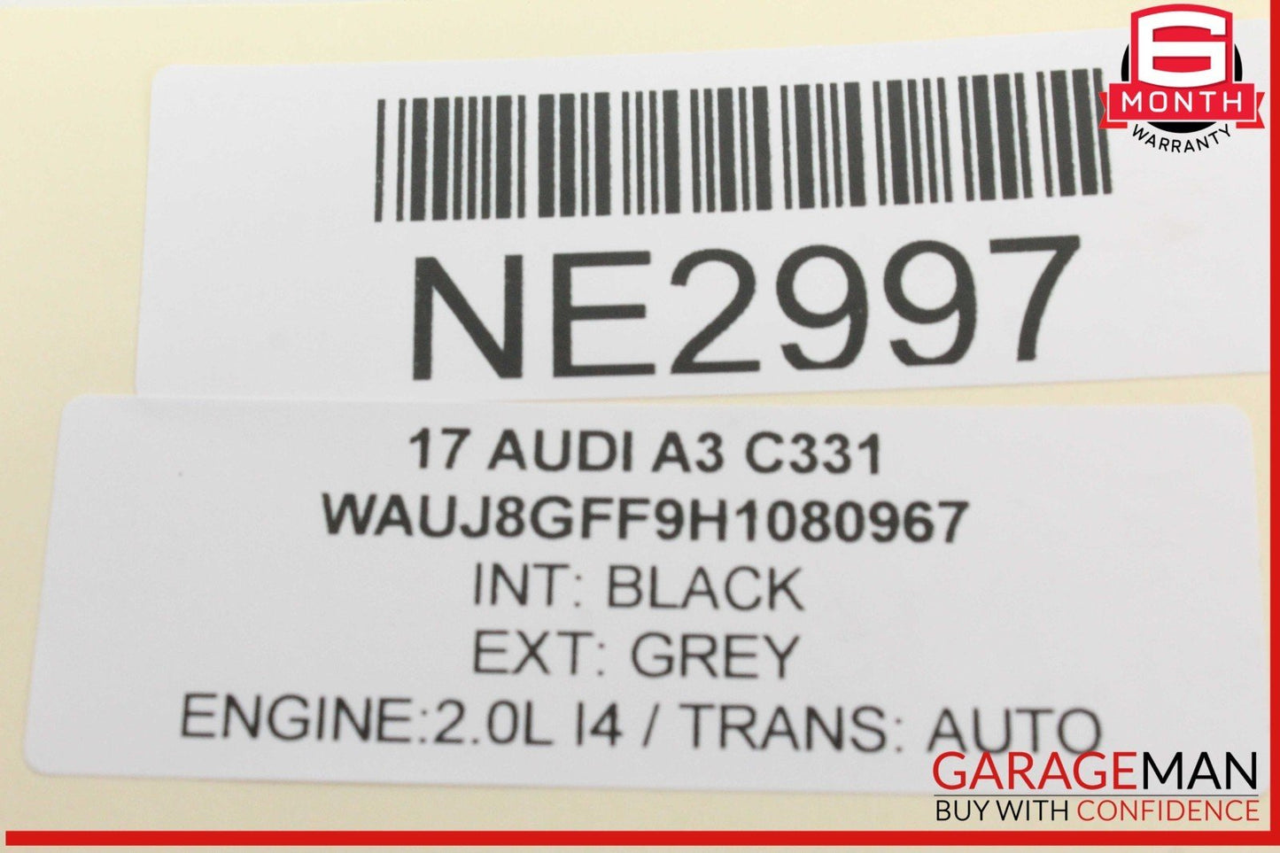 15-20 Audi A3 S3 Front Right Passenger Side Window Regulator Motor 5Q0959801B