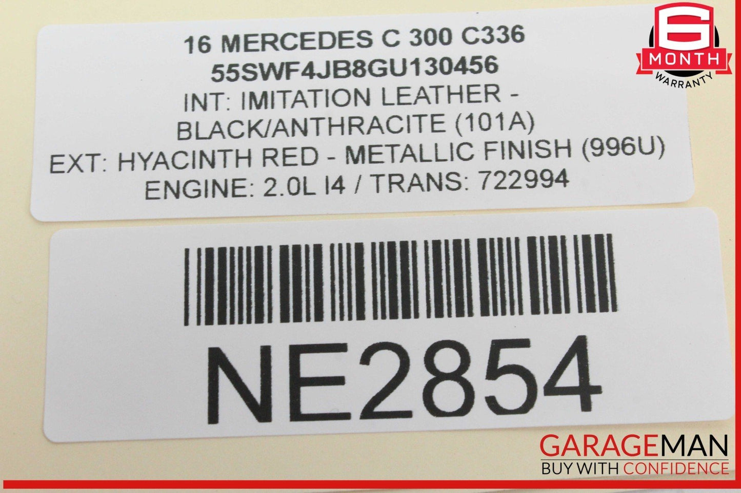 15-18 Mercedes W205 C300 C400 C350e Rear Trunk SAM Control Module Unit OEM