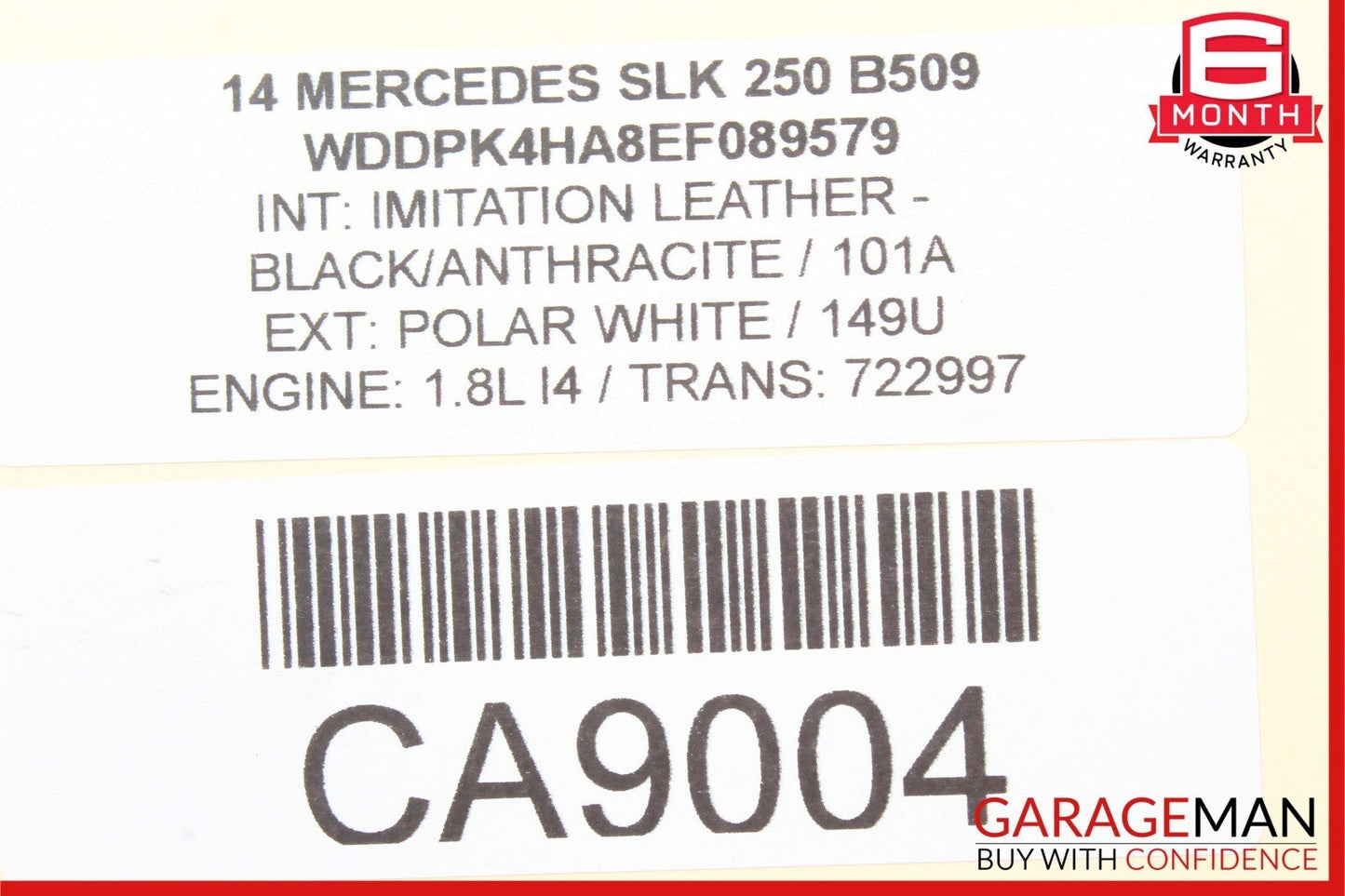 12-20 Mercedes R172 SLK250 SLC300 Rear Left Wheel Spindle Knuckle Hub Bearing