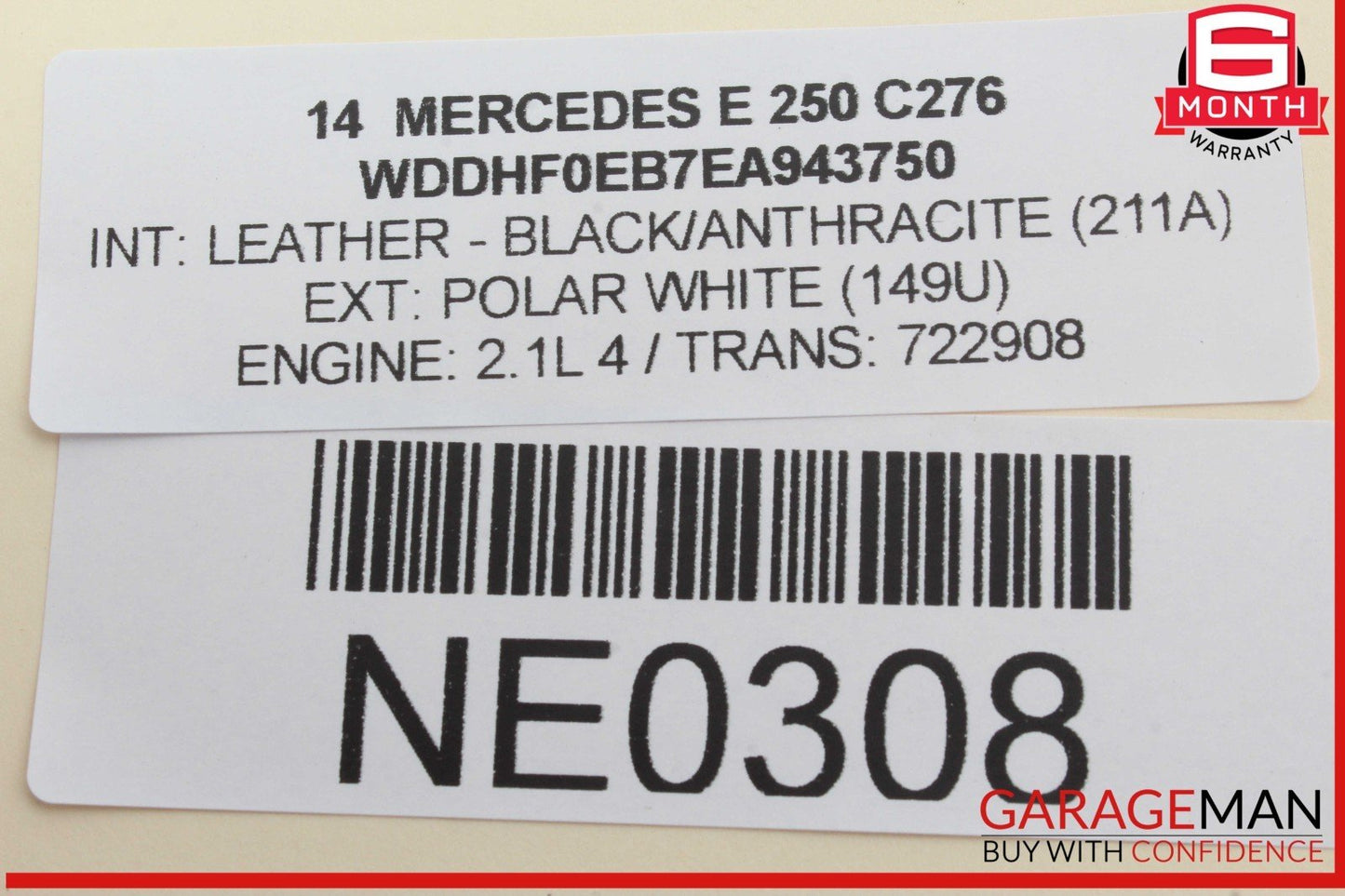 14-16 Mercedes W212 E250 Speedometer Odometer Instrument Cluster Gauge OEM