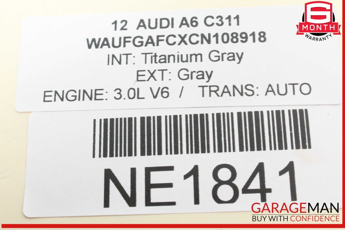 12-18 Audi A6 A7 Left Driver Side Engine Coolant Auxiliary Radiator 4G0121212
