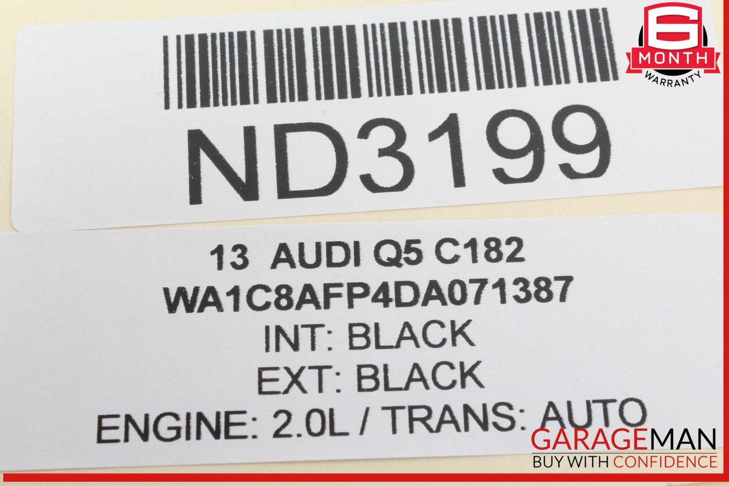 09-17 Audi Q5 Dash Dashboard Speedometer Instrument Cluster Gauge 8R0920981N OEM