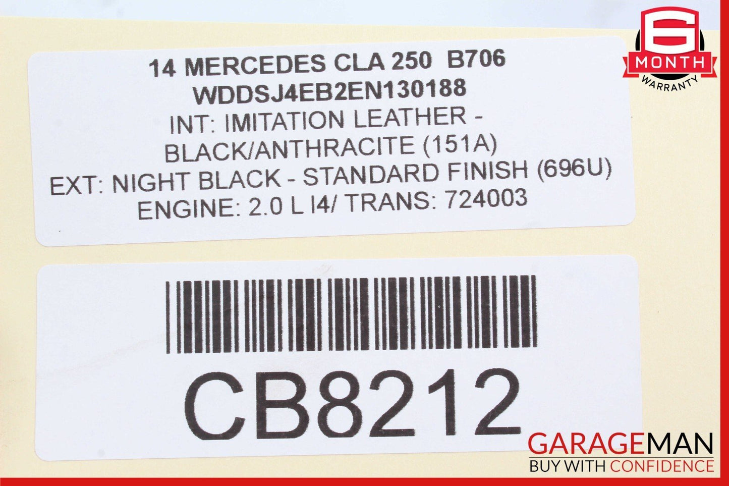 14-20 Mercedes W117 CLA250 Instrument Cluster Clear Bezel Trim Cover Bezel