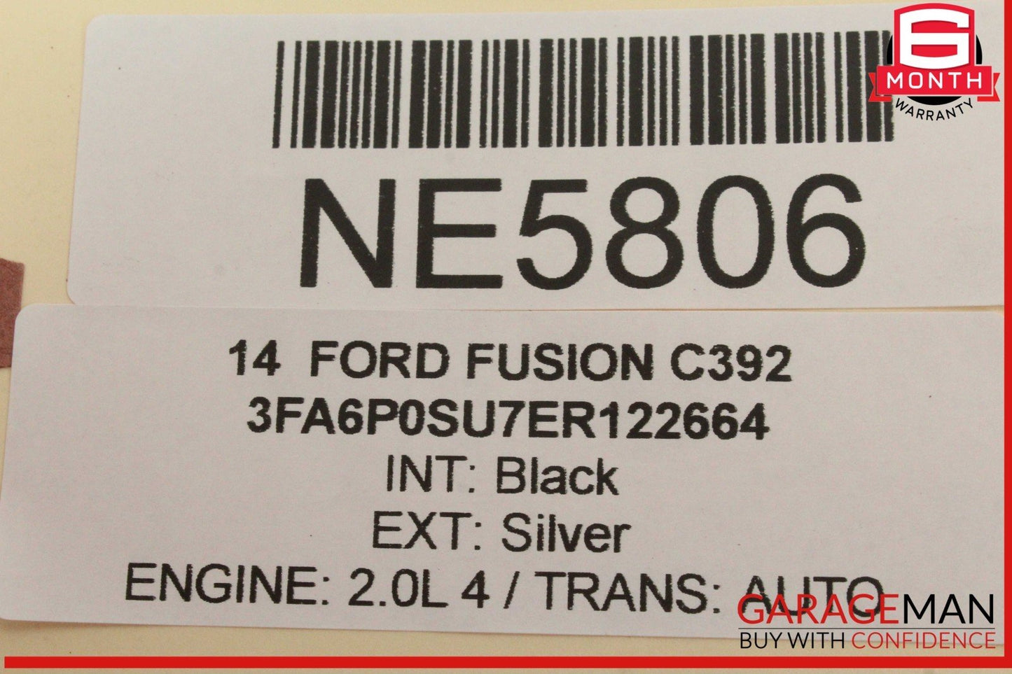 13-16 Ford Fusion Front Right Passenger Side Window Regulator Motor Bosch OEM