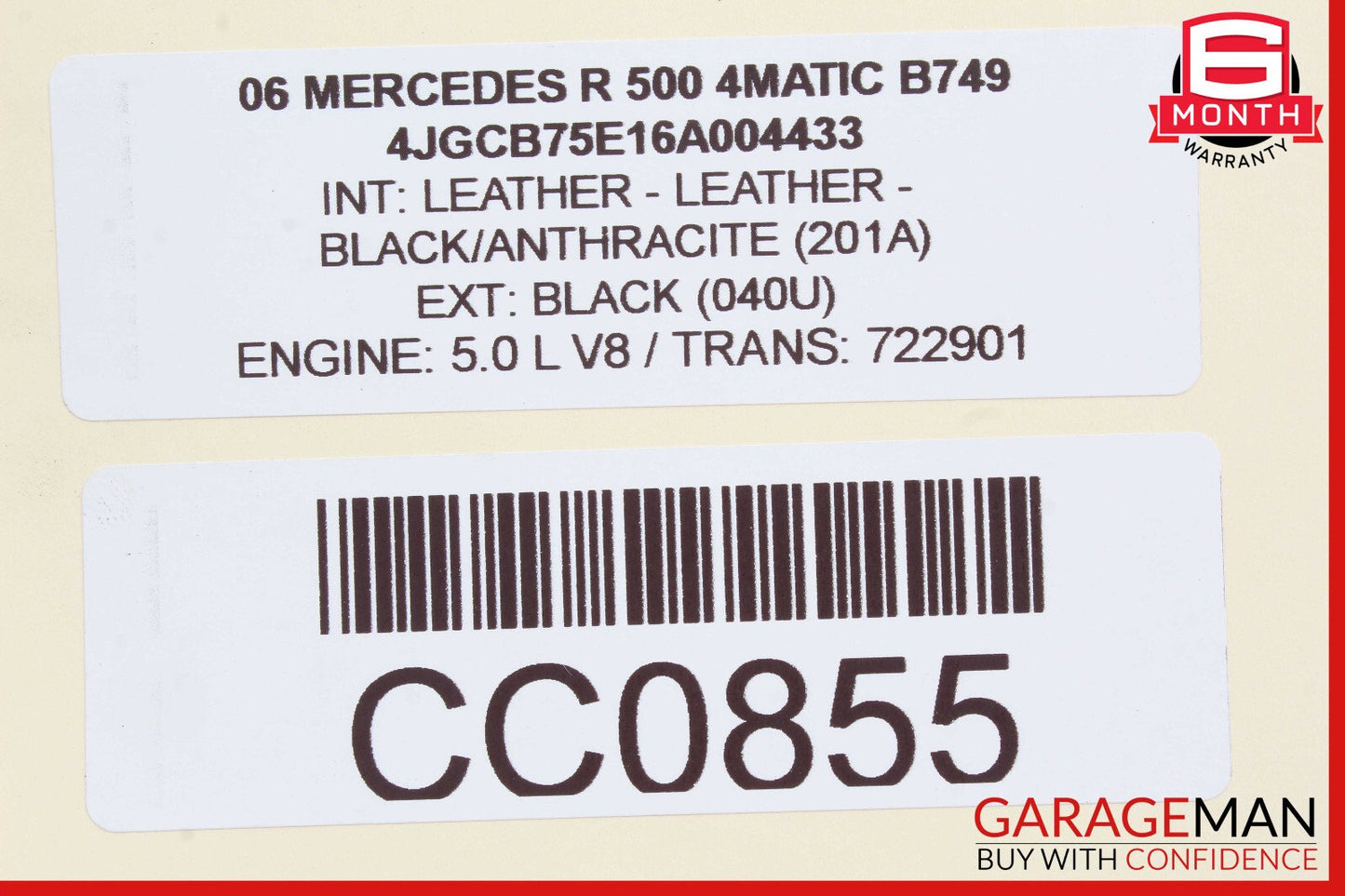 06-12 Mercedes W251 R350 Rear Left Side Wheel Lower Suspension Control Arm OEM
