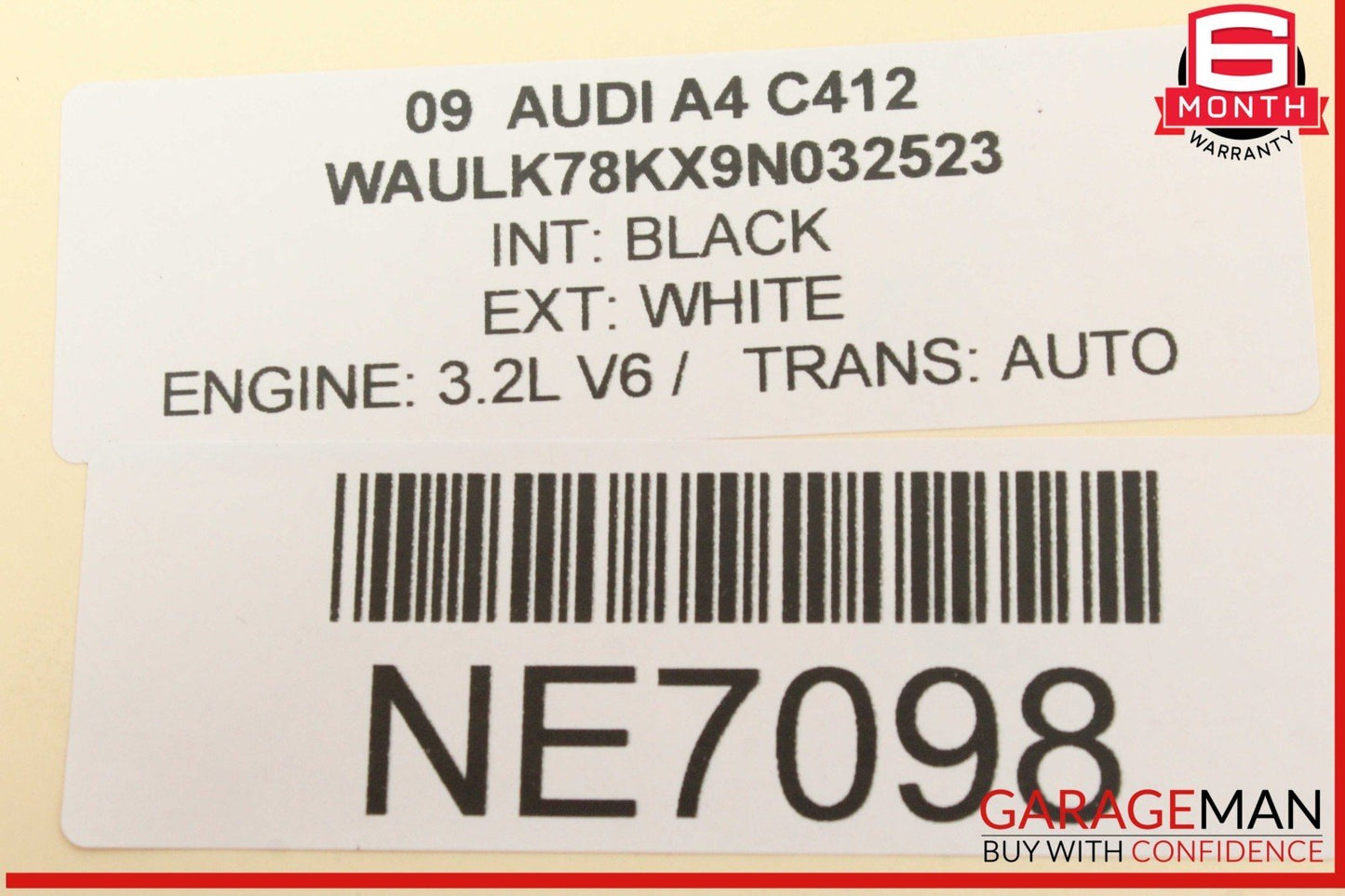 09-16 Audi A4 A5 S4 S5 Q5 Front Center Console Switch Assembly 8T0919609A OEM