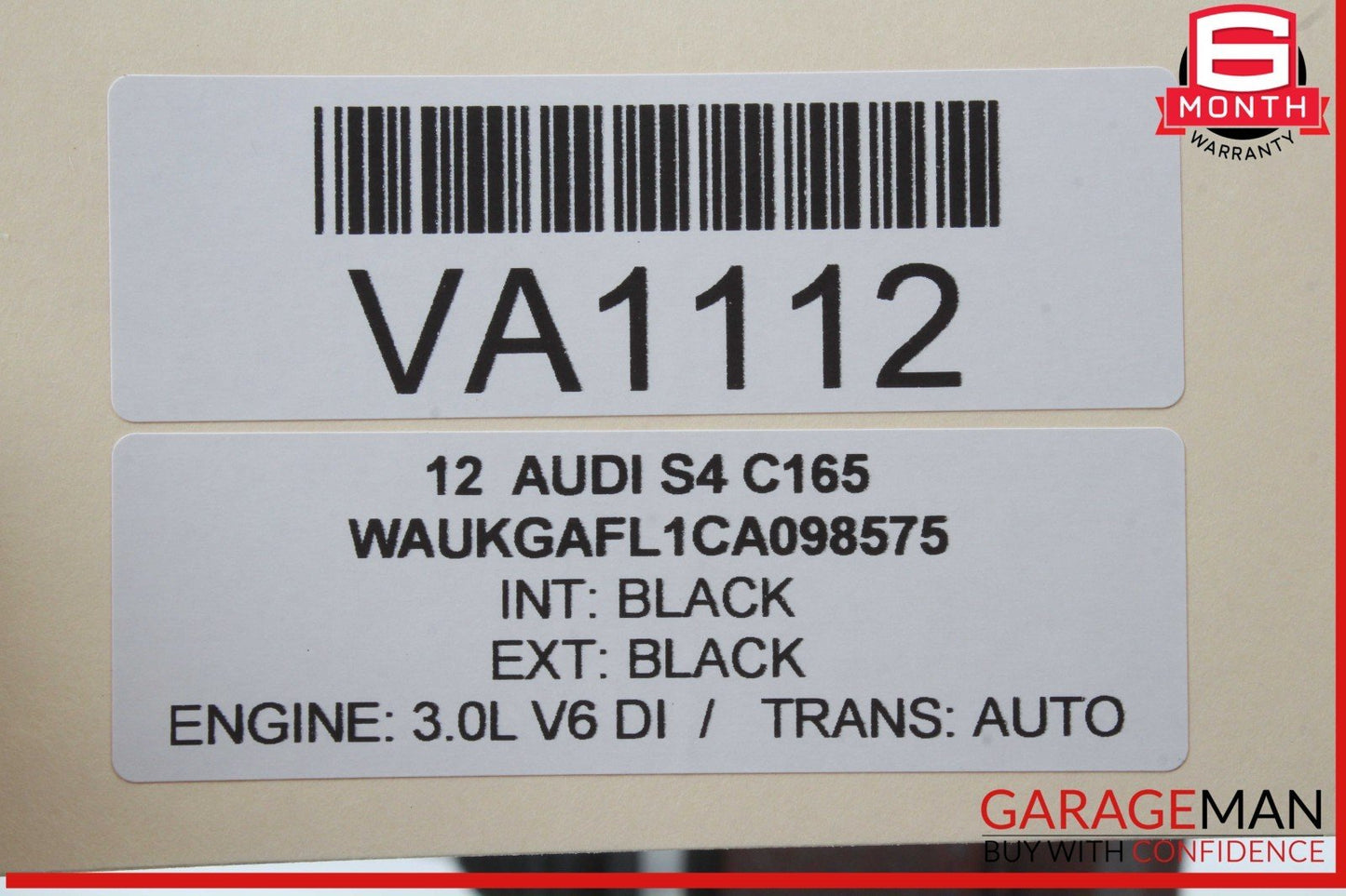 10-16 Audi S4 A4 Front Left or Front Right Side CV Axle Shaft 8K0407271AJ OEM