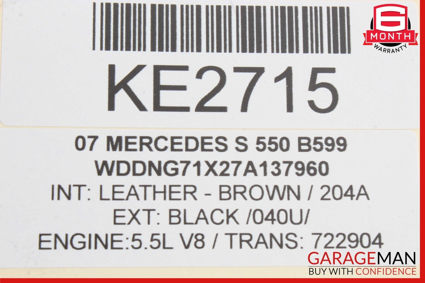 07-13 Mercedes S550 CL550 Front Right Side Wheel Spindle Knuckle Hub Bearing RWD