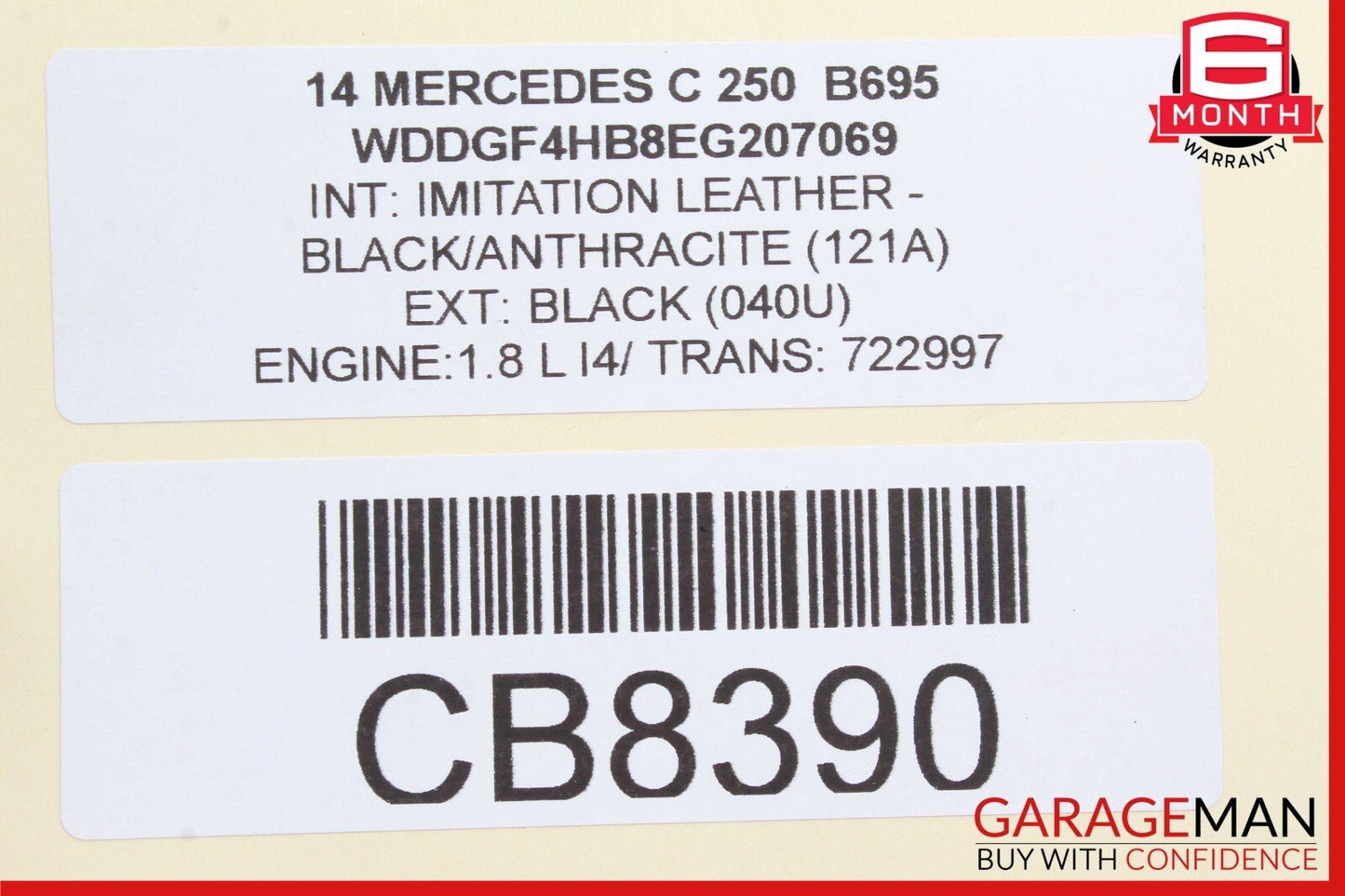 12-14 Mercedes W204 C250 1.8L Fuel Gas Pump Sending Unit Assembly OEM