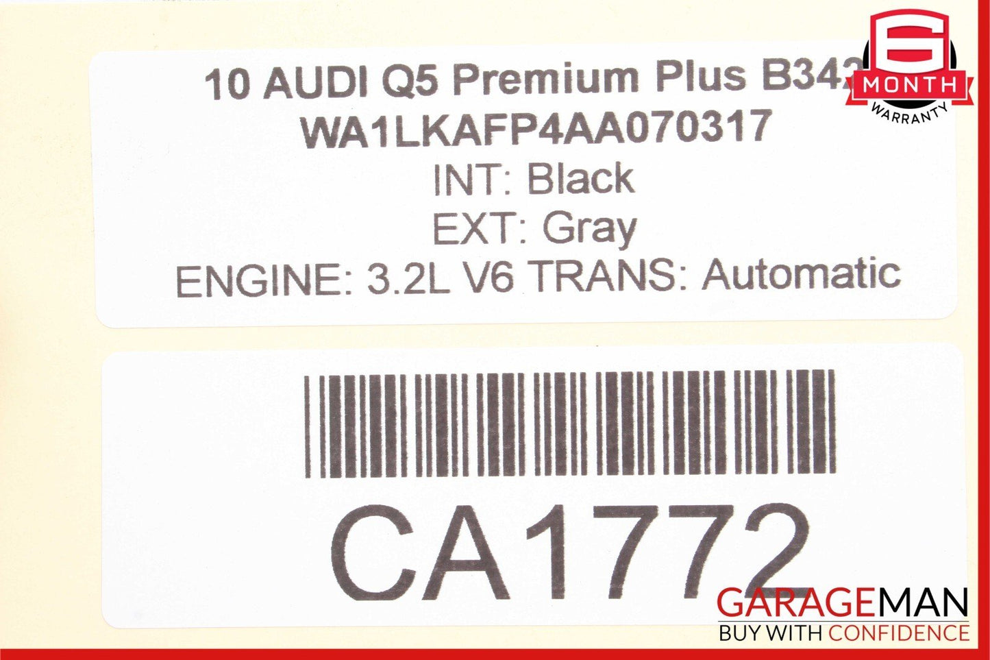 12-17 Audi A5 Quattro Front Auto Trans Automatic Gear Shifter Shift Selector OEM