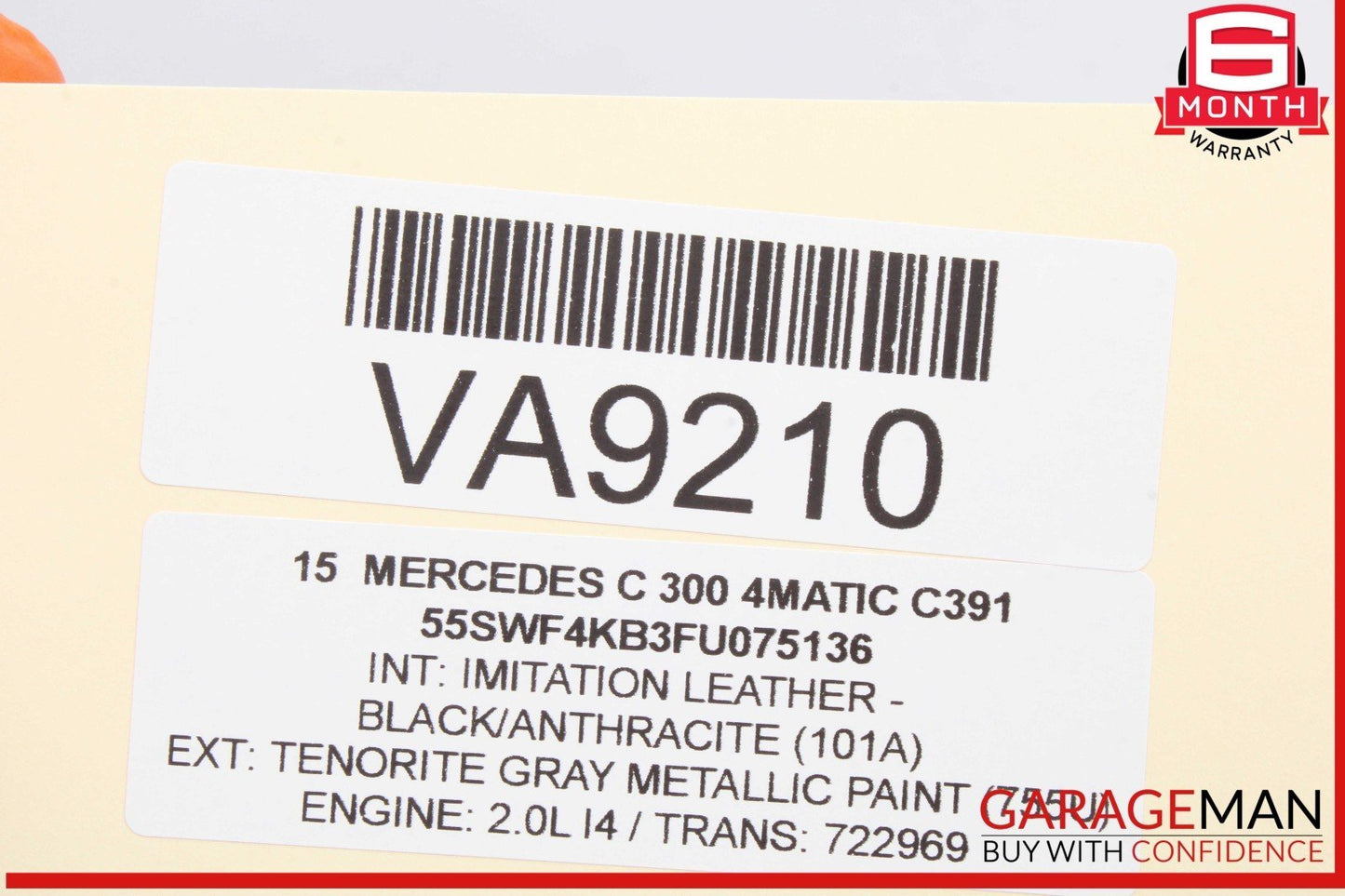 15-18 Mercedes W205 C300 4MATIC Speedometer Instrument Cluster Gauge OEM