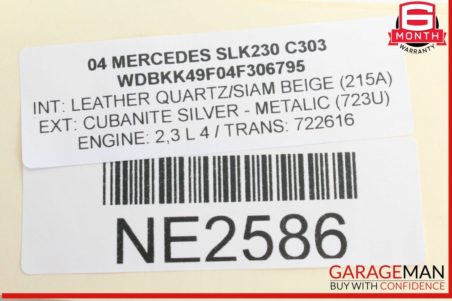 97-04 Mercedes R170 SLK230 SLK320 Engine Fuse Relay Box Control Module OEM