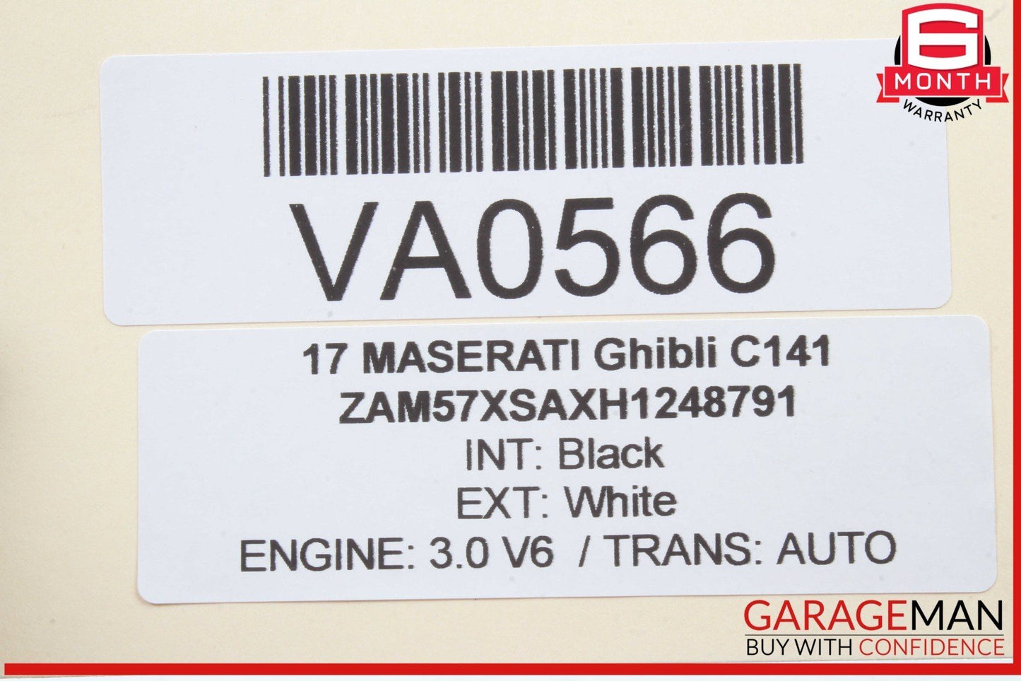 14-17 Maserati Ghibli M157 Rear Right or Left Side Control Arm 670007251 OEM