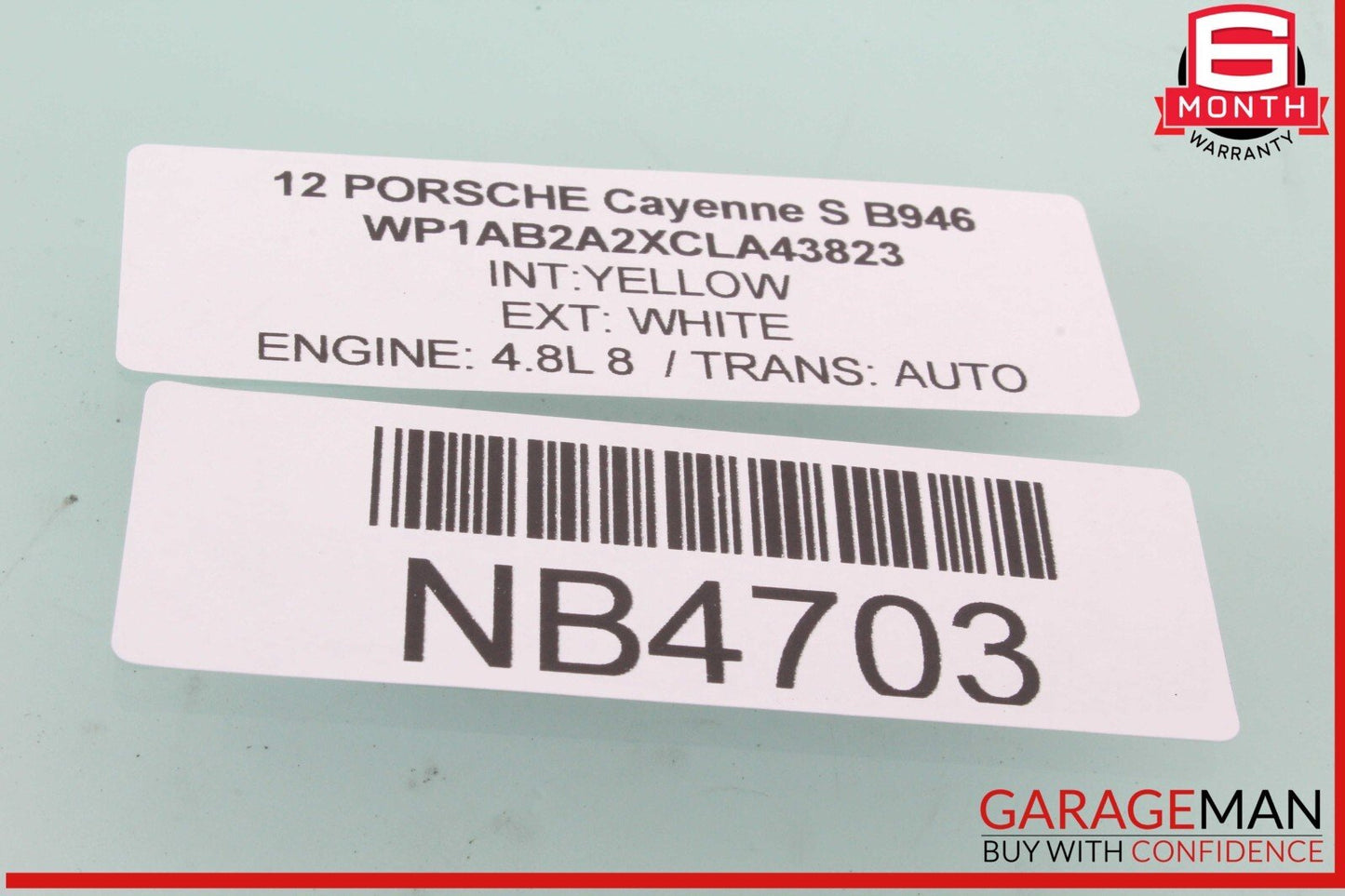 11-18 Porsche Cayenne S 958 Front Right Passenger Side Door Window Auto Glass