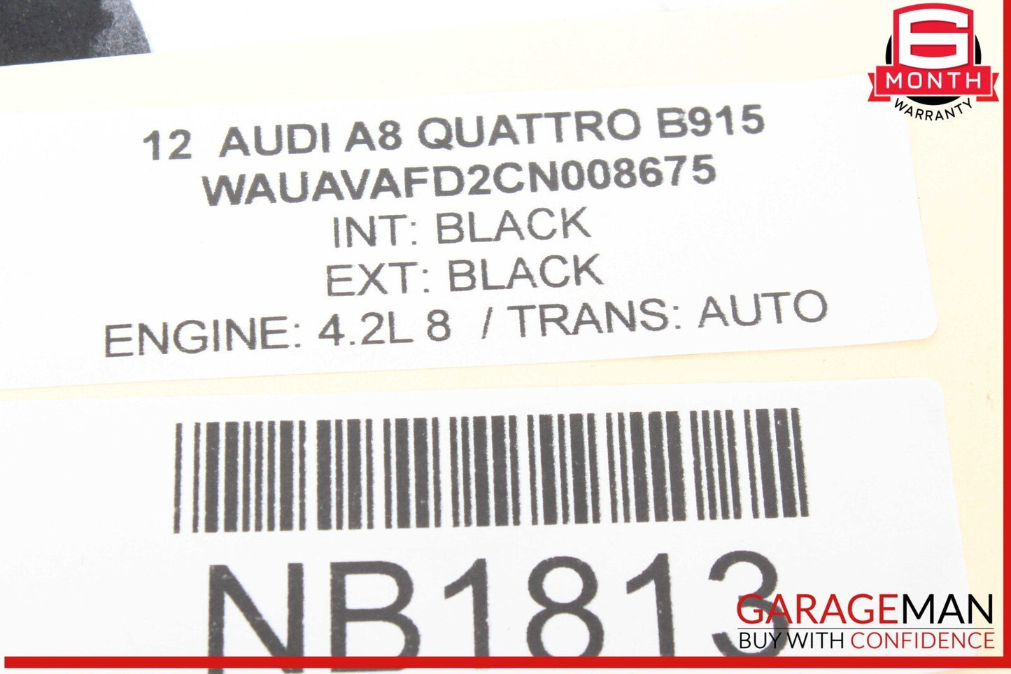 11-15 Audi A8 Quattro Glove Box Compartment Assembly 4H1880302 OEM