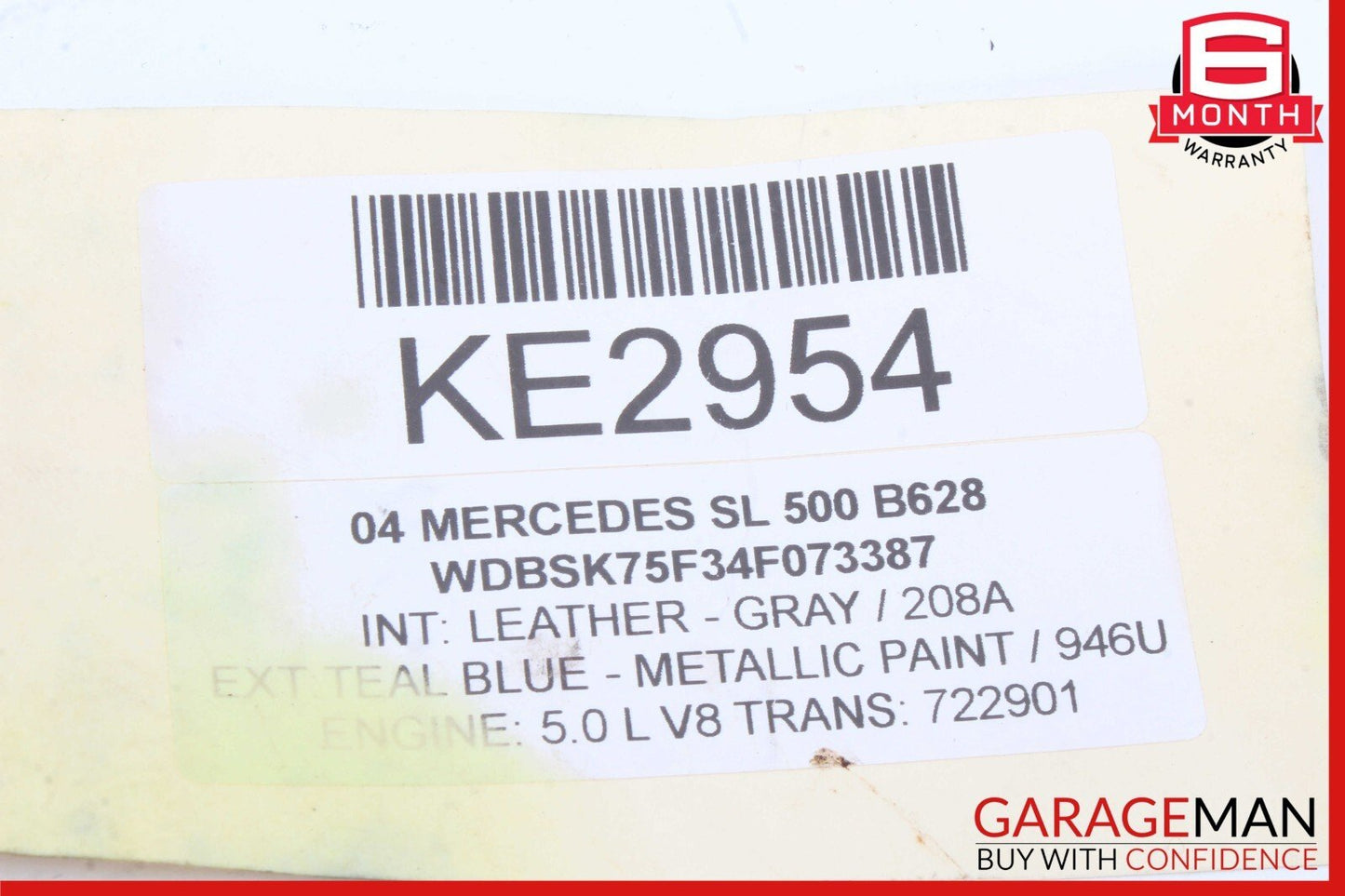 03-12 Mercedes R230 SL550 SL63 AMG Front Left SAM Fuse Box Control Module Assy