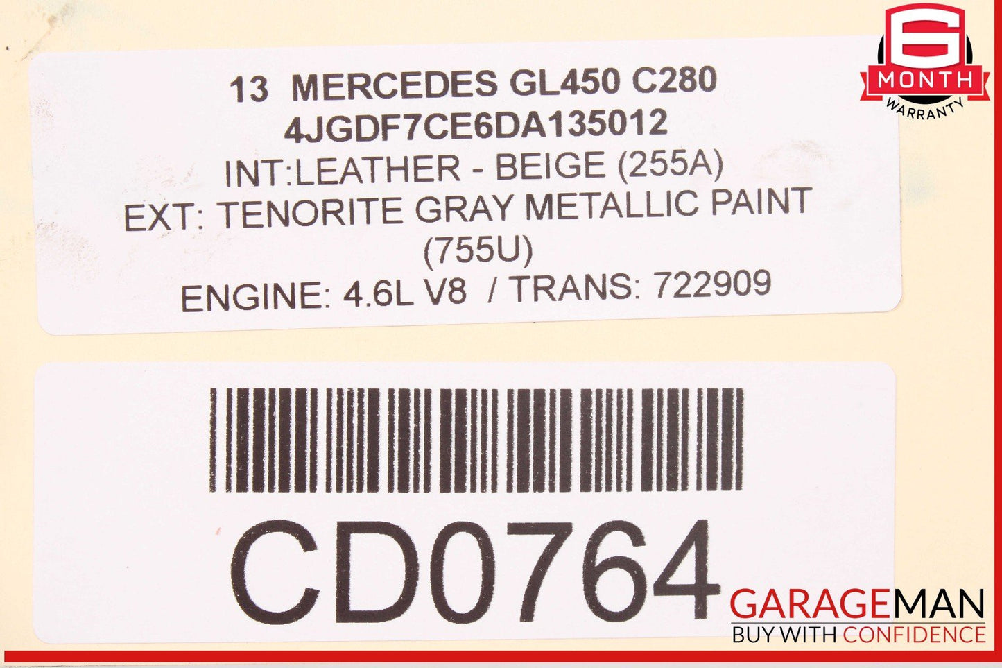 12-19 Mercedes W166 GLE400 GLE550 Rear Differential Diff Axle Carrier 3.46 OEM