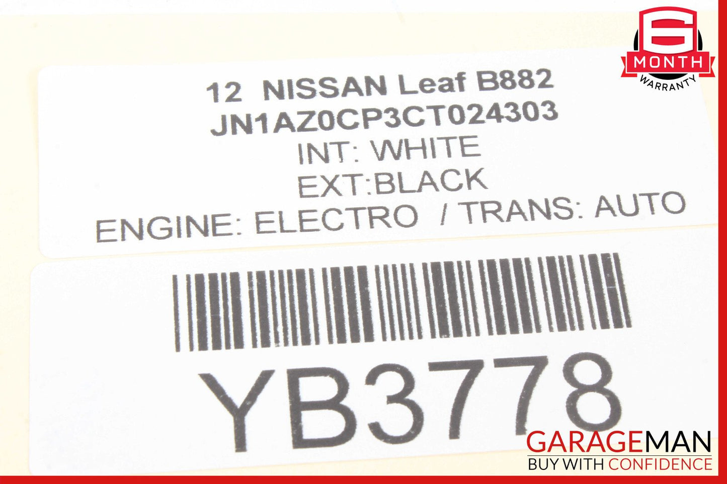 11-12 Nissan Leaf Speedometer Instrument Cluster OEM
