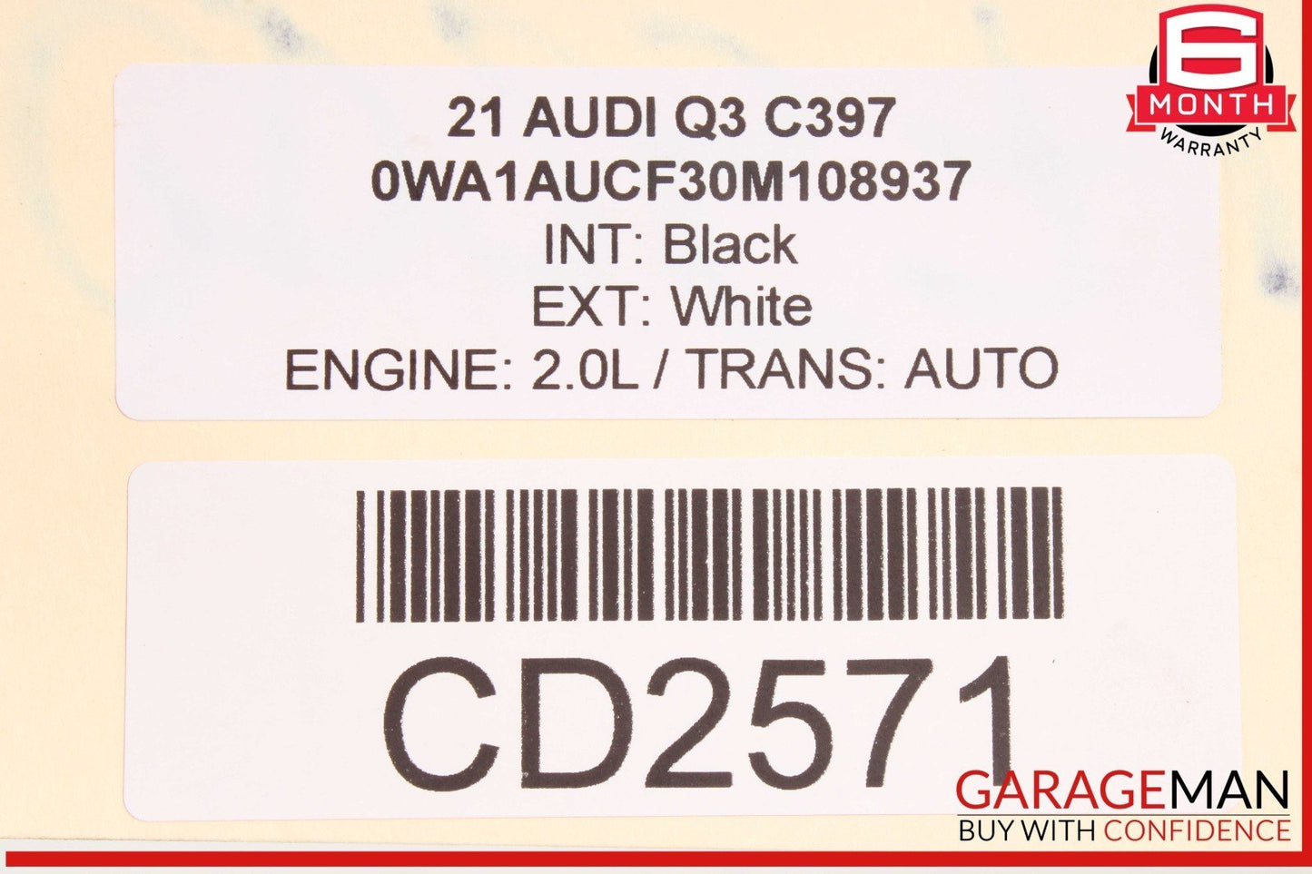 15-24 Audi Q3 A3 S3 Rear Differential Axle Carrier Assembly AWD OEM